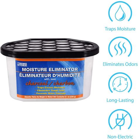 Moisture Odor Eliminator Absorber With Charcoal Prevents Water