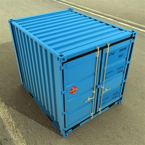 Iso 10 Shipping Container 3d Max