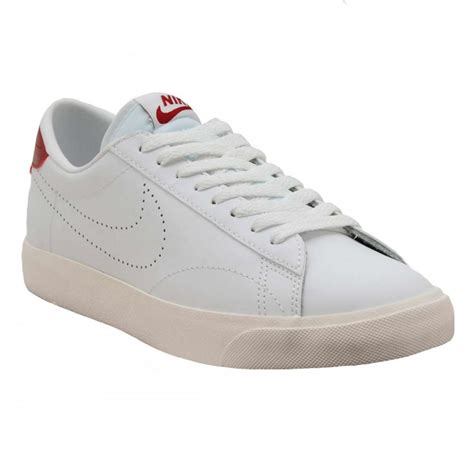 Nike Tennis Classic Ac White Chianti Mens Shoes From Attic Clothing Uk