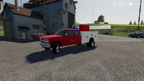 89 99 Chevy Gmc K3500 Service Truck Mod Farming Simulator 2022 Mod