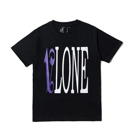 Vlone X Palm Angels Purple Tee