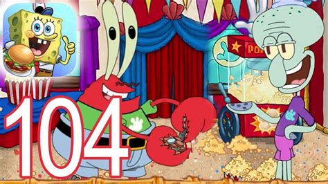 Spongebob Krusty Cook Off Pinky Popcorn Pit Gameplay Video Part