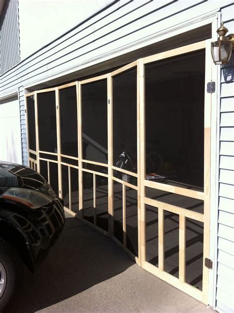 Sign up with your email address and receive free plans! Six screen doors for the garage door and you can have your ...