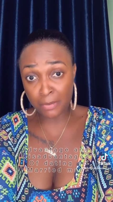 relationship expert blessing okoro has a message for single girls who are dating married men