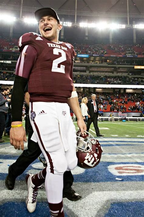 Johnny Football After The Chick Fil A Bowl Johnny Manziel Aggie