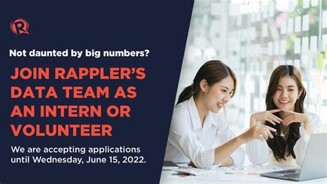 Rappler On Twitter Rappler Is On The Lookout For Interns And
