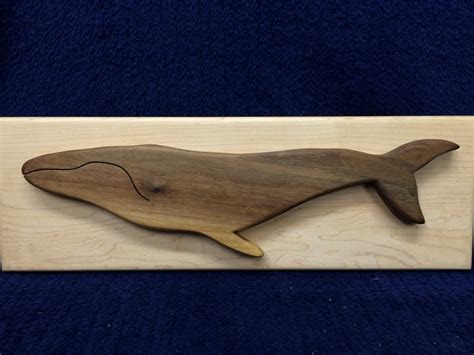 How To Make A Wooden Whale Figurine Handmade Nautical Décor Feltmagnet