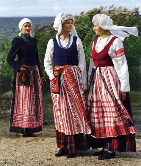 Folkcostume Costume And Embroidery Of Lithuania Minor Mažoji Lietuva Or Klaipeda Region
