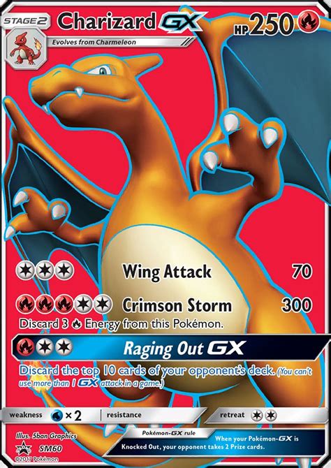 Charizard Gx Sun And Moon Promos Sm60 — Pkmncards Pokemon Cards