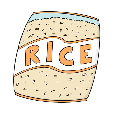 Premium Vector Rice Bag