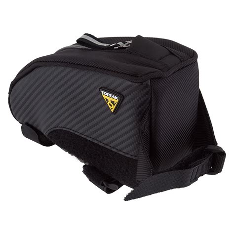 Large capacity top tube mounted bag giving cyclists quick and easy access to energy bars, phone, wallet, tools or any small essential gear they need close at hand. Topeak Fuel Tank Bag Frame Fit Bag - Modern Bike