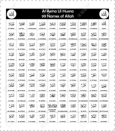 Tabel asmaul husna latin dan arti indonesia. Tabel Bacaan Asmaul Husna Lengkap [Latin + Artinya Bahasa ...