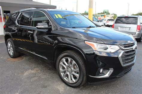 Pre Owned 2018 Chevrolet Traverse Premier Utility In Tampa 2541 Car