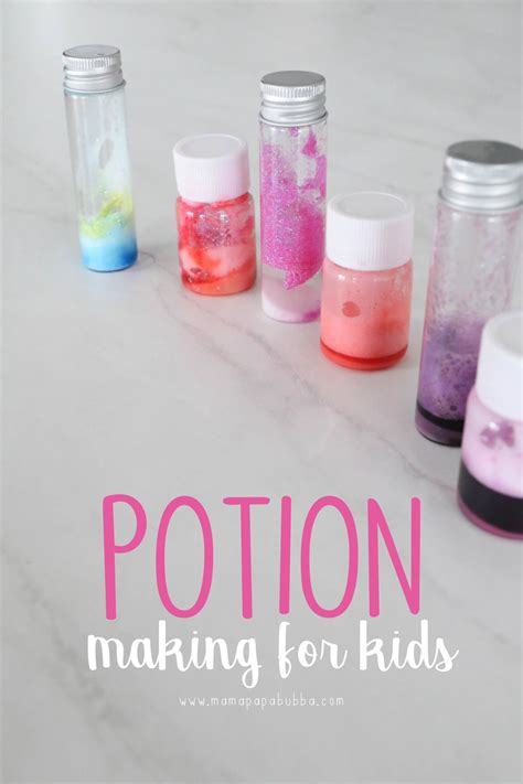 Potion Making For Kids Mamapapabubba Magic For Kids Potions For
