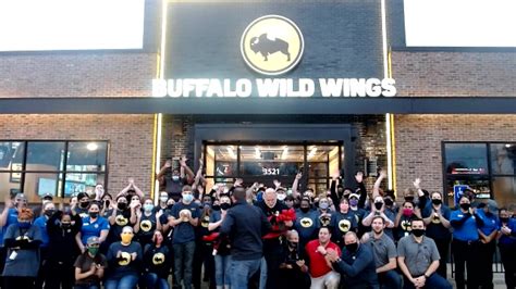 Ribbon Cutting For Buffalo Wild Wings Grand Opening In Nacogdoches On