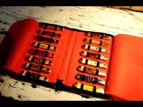 Case collectors club® chartered in 1981, the case collectors club is a premier association for case knife collectors and enthusiasts worldwide. Knife Collection Storage Case - YouTube