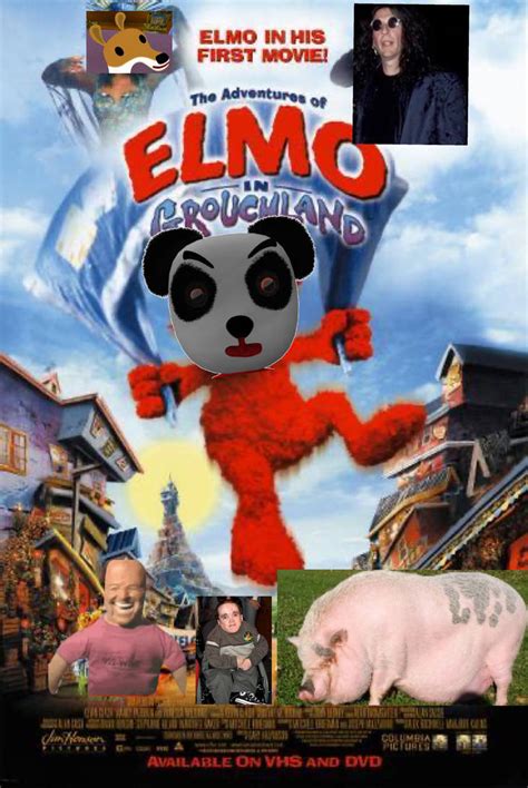 Elmo In Grouchland Parody Poster By Smellyknickknacks On Deviantart