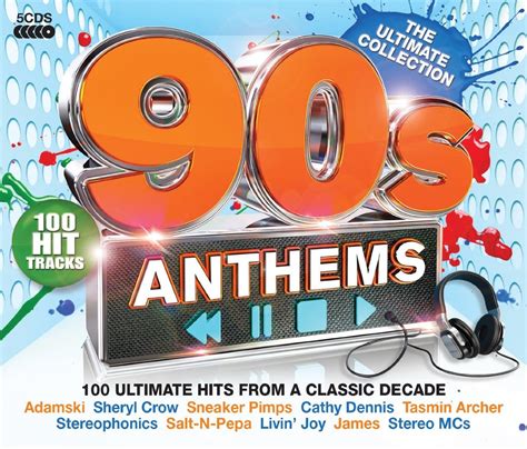 90s Anthems The Ultimate Collection Cd Box Set Free Shipping Over