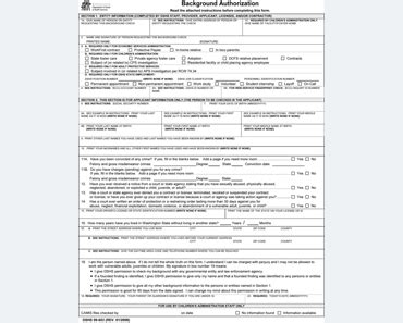 background check authorization form  printable samples
