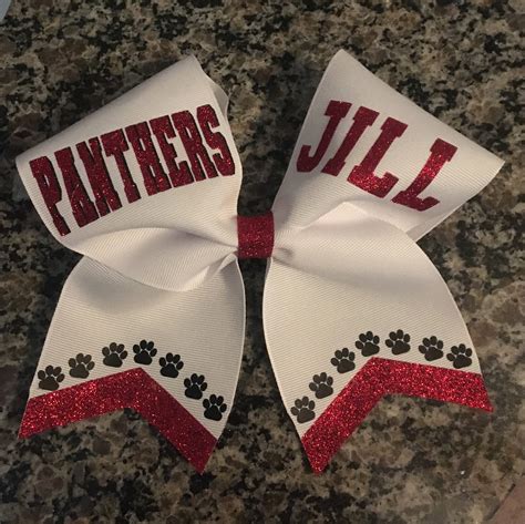 Custom Team Cheer Bow Names Great Gameday Bow Cheer Bow For Etsy