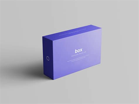 Box Packaging Mockup Psd Behance