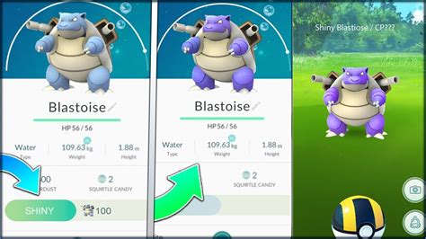 Can You Get A Shiny Blastoise In Pokemon Go First Shiny Pokemon