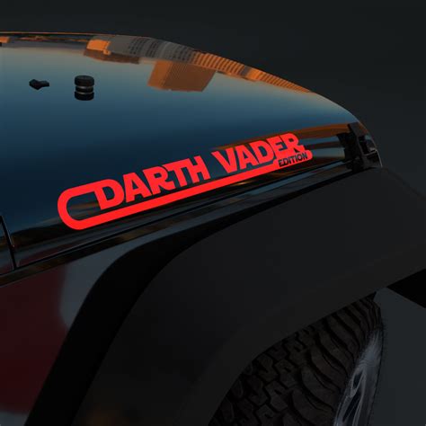 10 Colors Jeep Decal Large Darth Vader Car Truck Vinyl Sticker Jeep