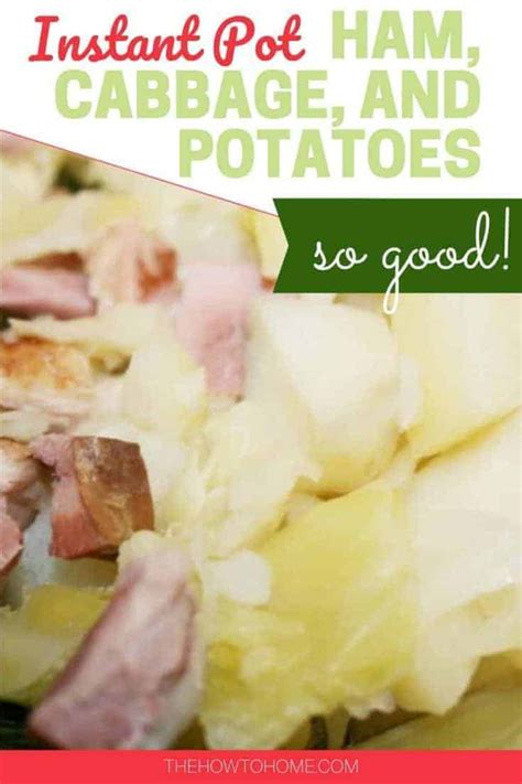 Ham Cabbage Potatoes Easy One Pot Meal The How To Home