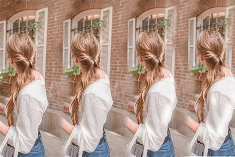 This Super Easy Hairstyle Is Perfect For Fall Vita Brillanti