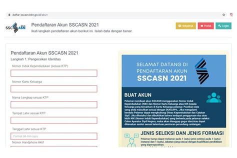Foto Cara Cek Formasi Cpns Di Link Sscasn 2021 Sscasnbkngoid