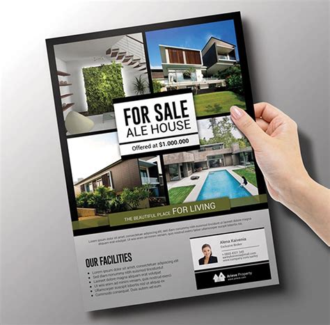 40 Professional Real Estate Flyer Templates