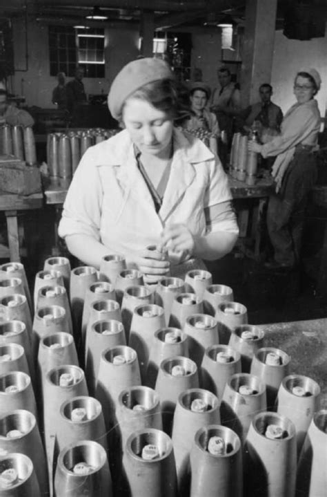 Everyday Life At A Ministry Of Supply Shell Filling Factory England