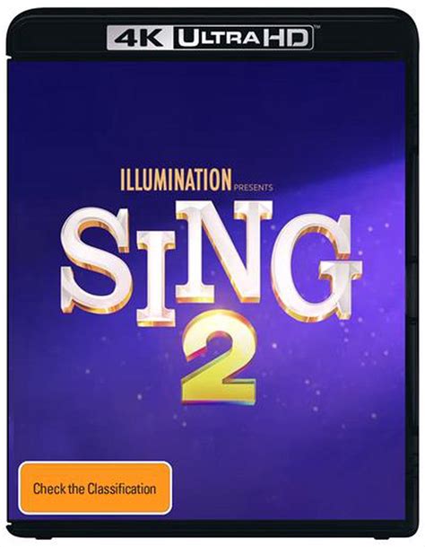 Sing 2 Blu Ray Uhd Blu Ray Buy Online At The Nile
