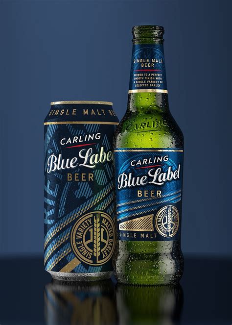 Carling Blue Label Carling Beer Beer Packaging Design Beer Packaging
