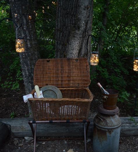 Using Solar Lighting For An Outdoor Picnic Sanctuary Home Decor