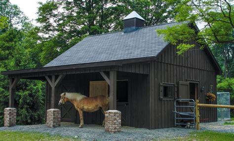 Building A Small Horse Barn Conestoga Buildings