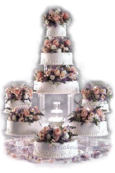 8 Tier Cascade Fountain Wedding Cake Stand Stands Set Auctions Buy