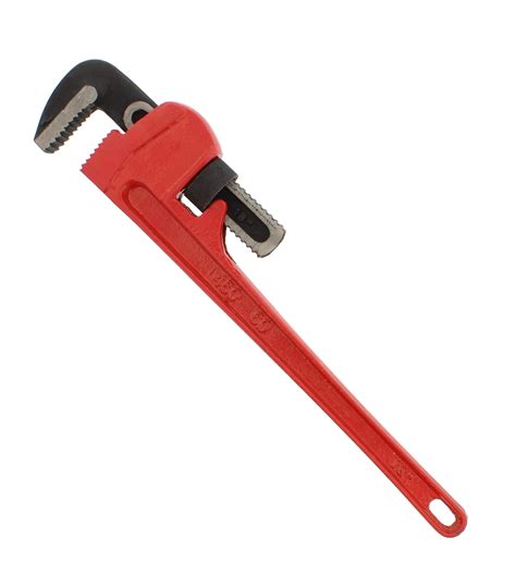 18” Inch Straight Steel Plumbing Pipe Wrench 14” To 3” Adjustable
