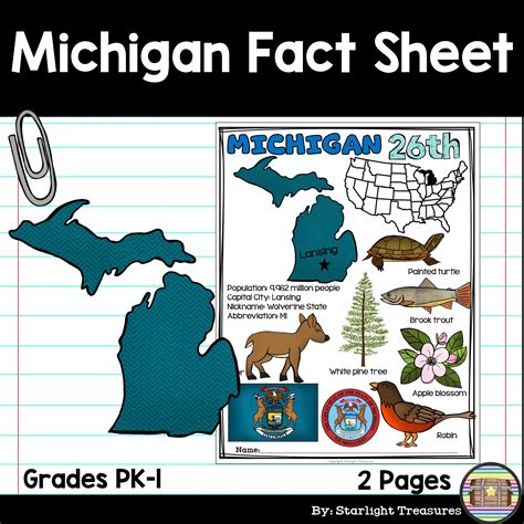 Michigan Fact Sheet A State Study