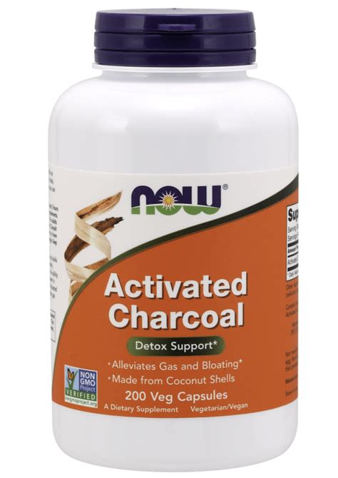 Activated Charcoal 200 Capsules