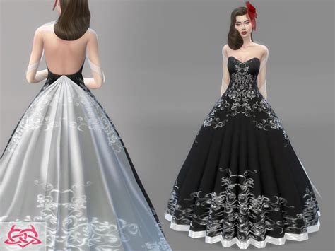 The Sims Resource Wedding Dress 1original Mesh