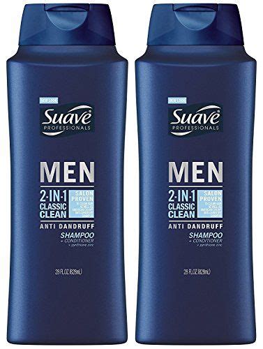 Suave Professionals For Men Anti Dandruff Shampoo 28 Fl Oz 2 Pack