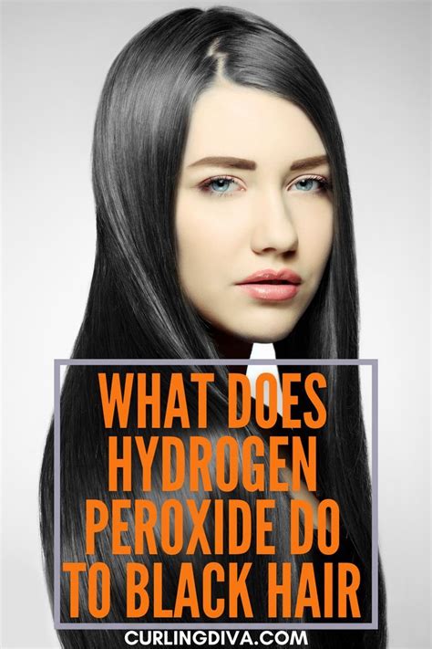 What Does Hydrogen Peroxide Do To Black Hair Hydrogen Peroxide Hair