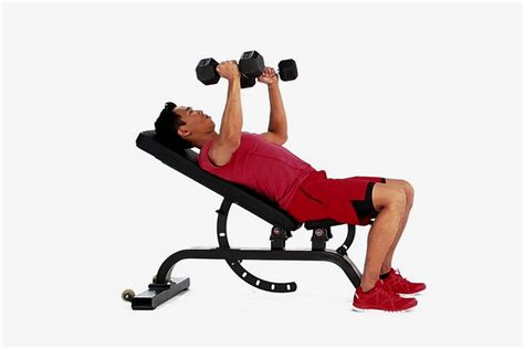 Incline Dumbbell Press Exercise Guide Pump Up Your Chest Muscles Dmoose