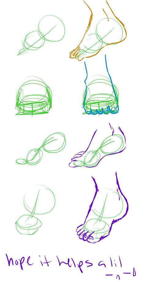 How To Draw Anime Feet With A Sweater How To Draw Feet For Anime