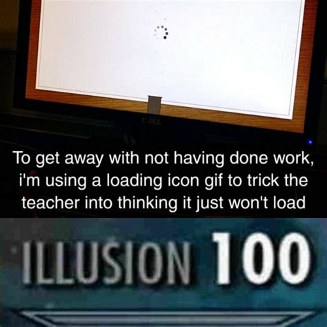 Illusion 100 Skyrim Skill Tree Know Your Meme