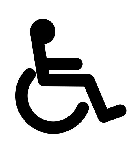 Disabled Handicap Symbol Png Transparent Image Download Size 2222x2400px