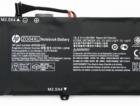 Genuine Zo04xl Battery For Hp Zbook Studio G3 Hstnn Cs8c 808396 421