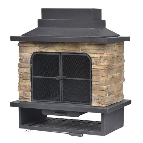 Outdoor Fireplace Kits Lowes Corner Outdoor Fireplace Kits Lowes