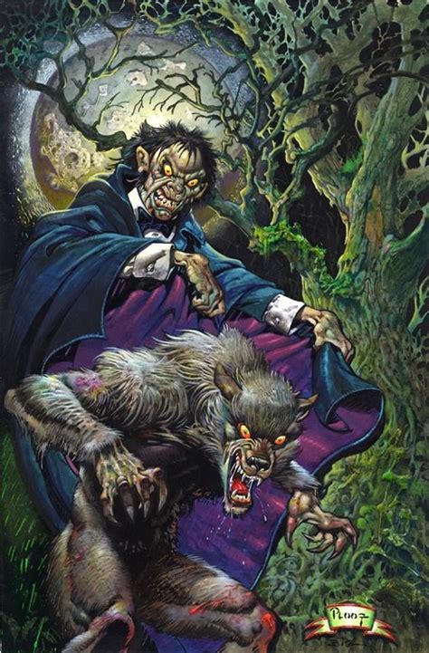Mike Ploog Simon Bisley Werewolf Art Creepy Art